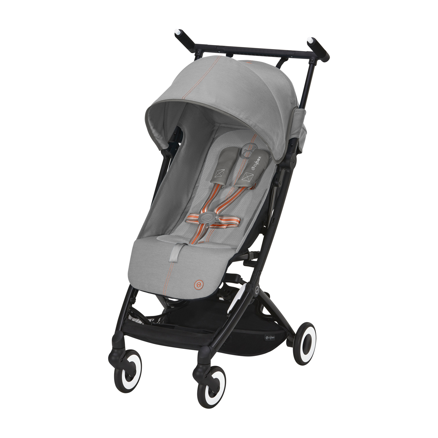 Cybex Libelle buggy in grijs, opengeklapt van opzij