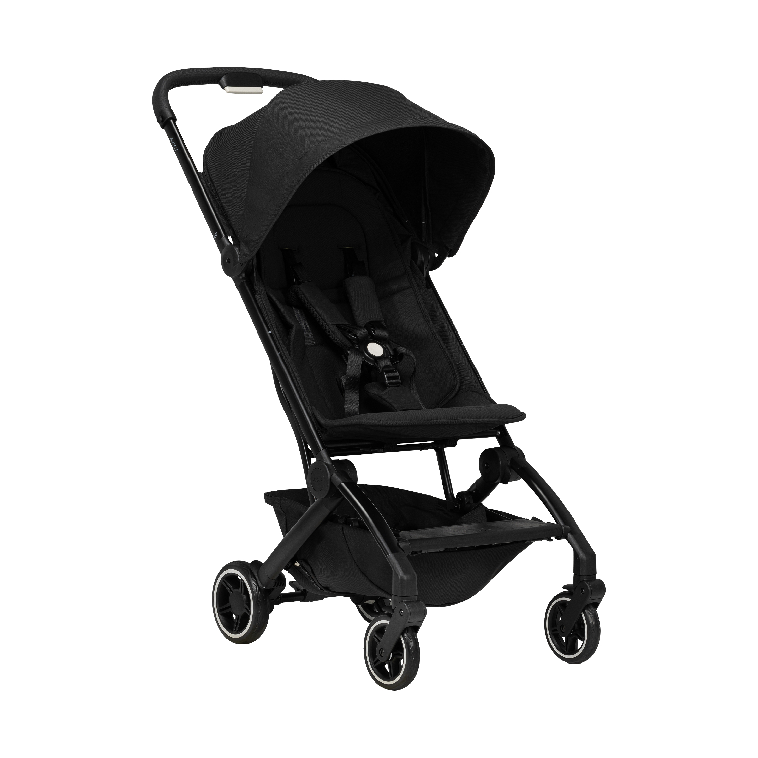 Joolz Aer+ buggy in Refined Black, opengeklapt van opzij